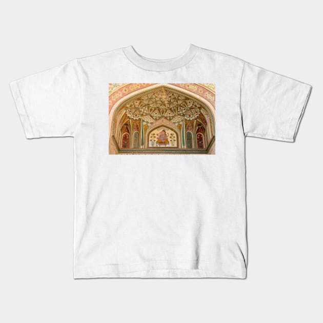 Amer Fort 05 Kids T-Shirt by fotoWerner